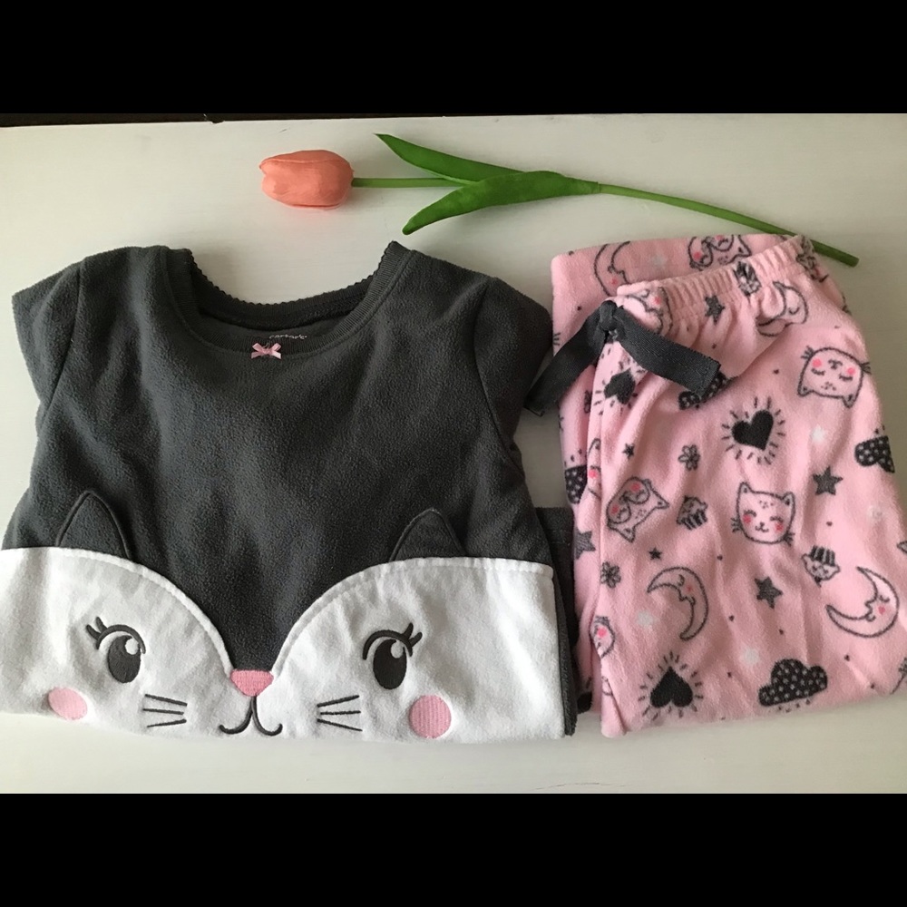 Carter’s Toddler Girls 2pc Fleece Pajama set